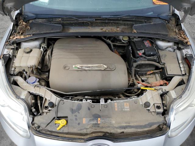 1FADP3R46EL264596 - 2014 FORD FOCUS BEV SILVER photo 11