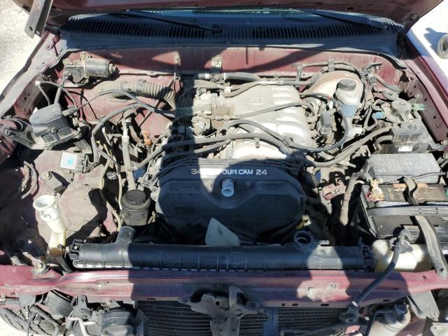 5TESN92N81Z720607 - 2001 TOYOTA TACOMA XTRACAB PRERUNNER ბურგუნდია ფოტო 11