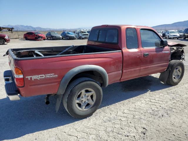 5TESN92N81Z720607 - 2001 TOYOTA TACOMA XTRACAB PRERUNNER ბურგუნდია ფოტო 3