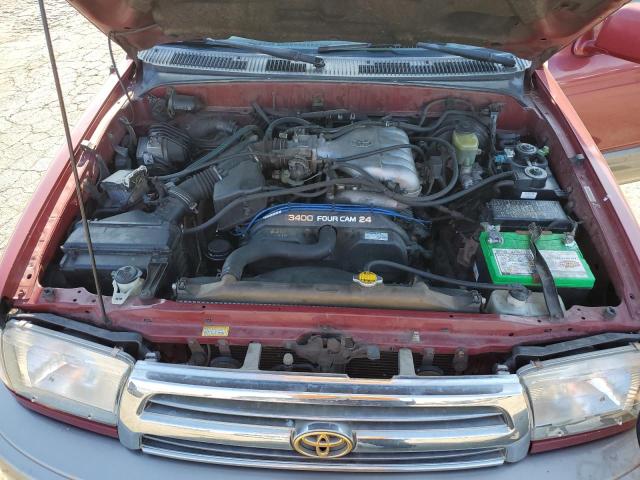 JT3GN87R2X0100246 - 1999 TOYOTA 4RUNNER LIMITED RED photo 12