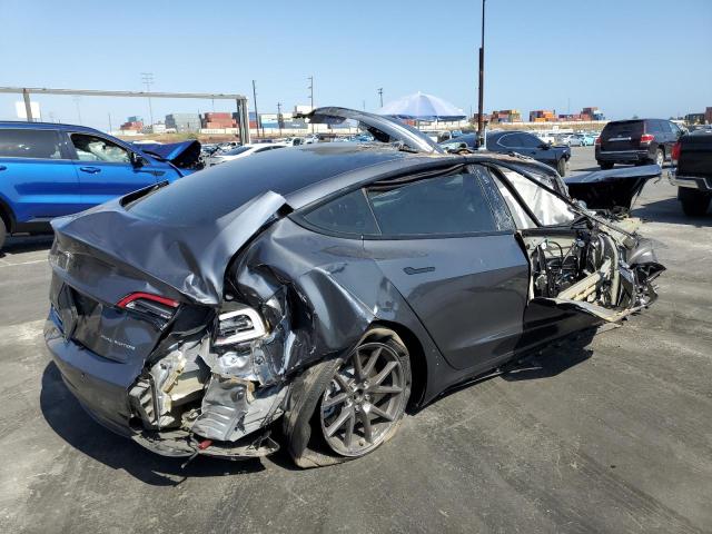 5YJ3E1EB1MF075912 - 2021 TESLA MODEL 3 Gri fotoğraf 3