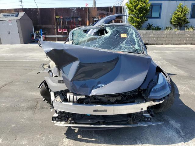 5YJ3E1EB1MF075912 - 2021 TESLA MODEL 3 Gri fotoğraf 5