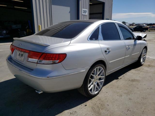 KMHFC46F16A095848 - 2006 HYUNDAI AZERA SE SILVER photo 3