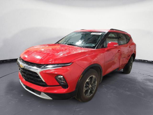 3GNKBJRS4PS178498 - 2023 CHEVROLET BLAZER 3LT RED photo 1