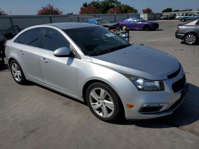 1G1P75SZ6F7162971 - 2015 CHEVROLET CRUZE SILVER photo 4