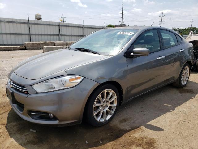 1C3CDFCA0DD682373 - 2013 DODGE DART LIMITED GRAY photo 1