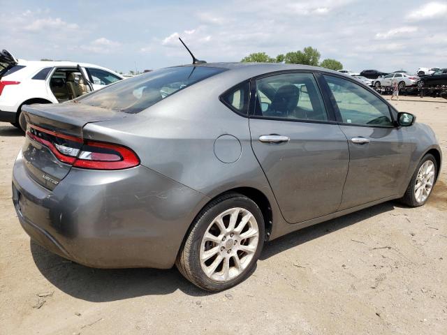 1C3CDFCA0DD682373 - 2013 DODGE DART LIMITED GRAY photo 3