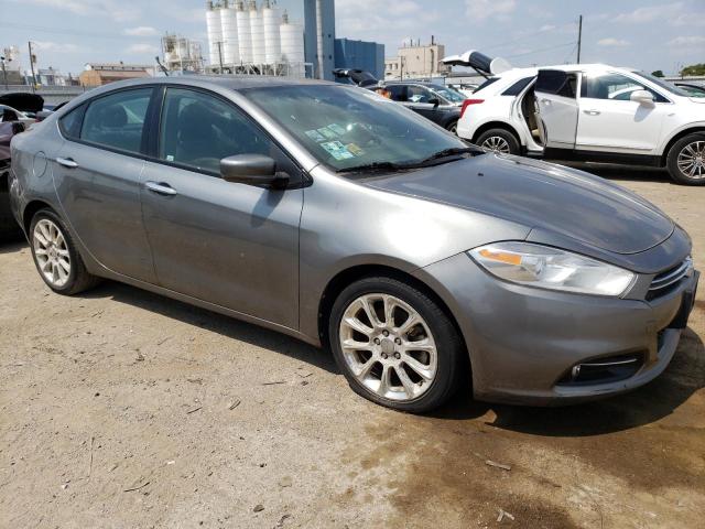 1C3CDFCA0DD682373 - 2013 DODGE DART LIMITED GRAY photo 4