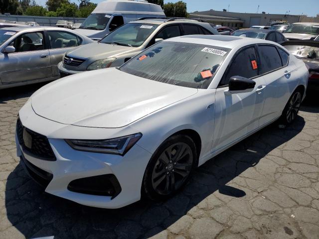 19UUB5F53MA017307 - 2021 ACURA TLX TECH A WHITE photo 1