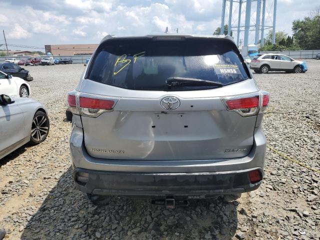 5TDJKRFH1FS169319 - 2015 TOYOTA HIGHLANDER XLE 银色 照片 6