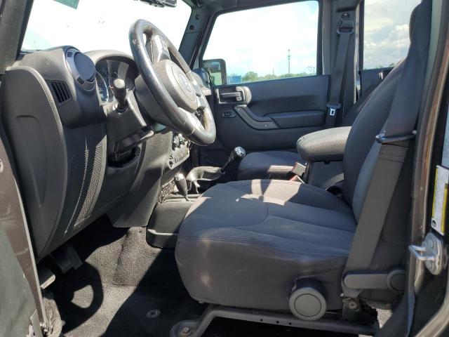 1C4BJWDG3HL599194 - 2017 JEEP WRANGLER U SPORT GRAY photo 7