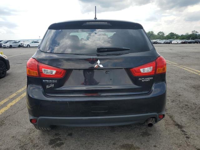 4A4AP3AU7DE021318 - 2013 MITSUBISHI OUTLANDER ES BLACK photo 6