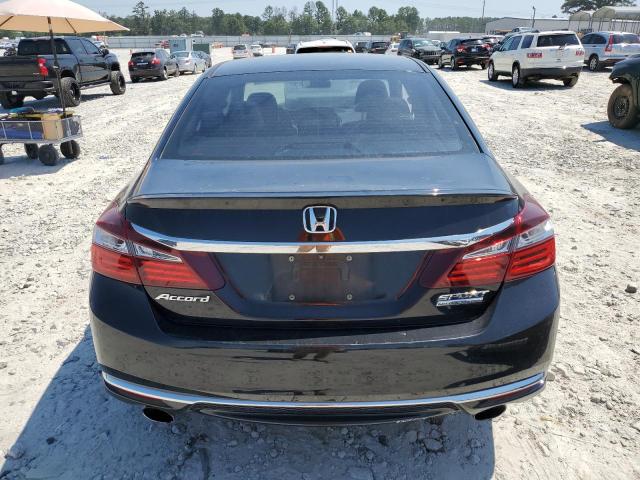 1HGCR2F10HA014485 - 2017 HONDA ACCORD SPORT SPECIAL EDITION BLACK photo 6