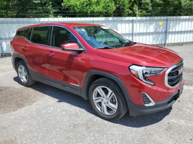 3GKALMEX2JL122702 - 2018 GMC TERRAIN SLE RED photo 4