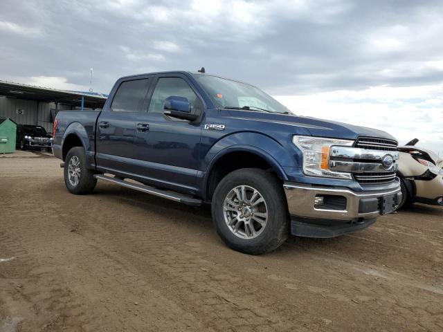 1FTEW1E55KKD48320 - 2019 FORD F150 SUPERCREW BLUE photo 4