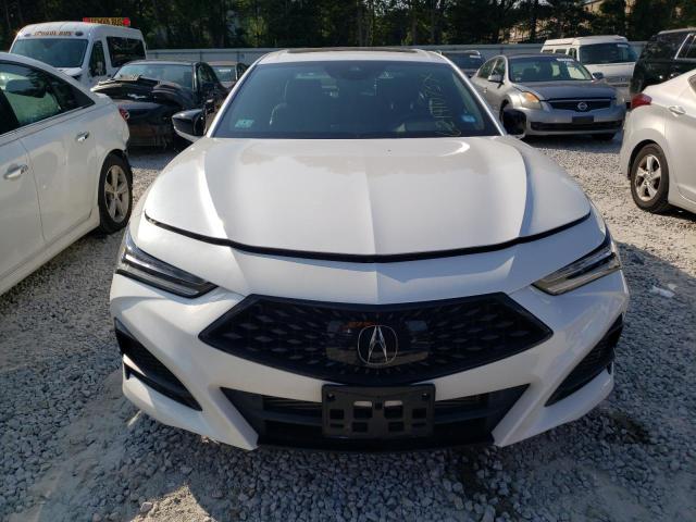 19UUB6F56MA007764 - 2021 ACURA TLX TECH A WHITE photo 5