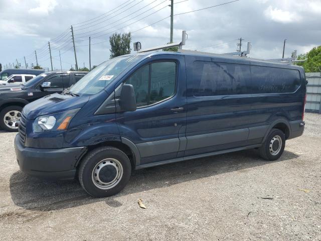 1FTBW2YG9HKB42061 - 2017 FORD TRANSIT T-350 BLUE photo 1