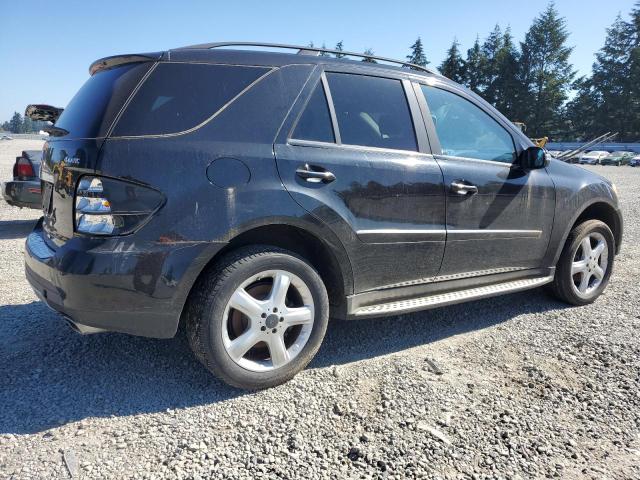 4JGBB86E78A355012 - 2008 MERCEDES-BENZ ML 350 BLACK photo 3