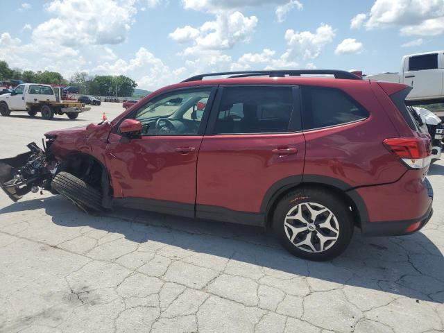 JF2SKAFC9MH470093 - 2021 SUBARU FORESTER PREMIUM RED photo 2