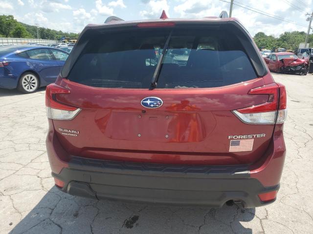 JF2SKAFC9MH470093 - 2021 SUBARU FORESTER PREMIUM RED photo 6