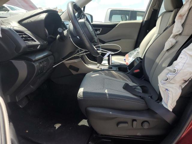 JF2SKAFC9MH470093 - 2021 SUBARU FORESTER PREMIUM RED photo 7