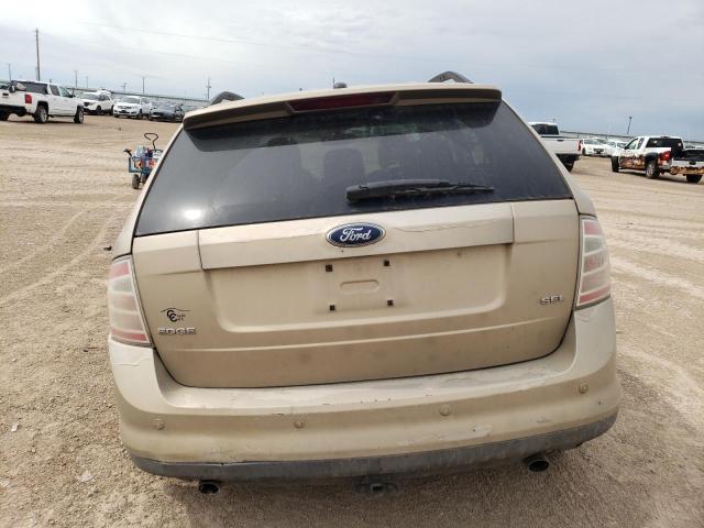 2FMDK39C47BB39353 - 2007 FORD EDGE SEL PLUS TAN photo 6