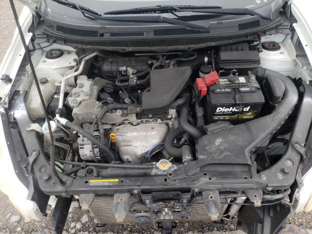 JN8AS5MT8DW553728 - 2013 NISSAN ROGUE S WHITE photo 12