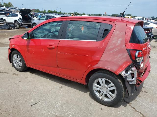 1G1JC6SH8E4224210 - 2014 CHEVROLET SONIC LT RED photo 2