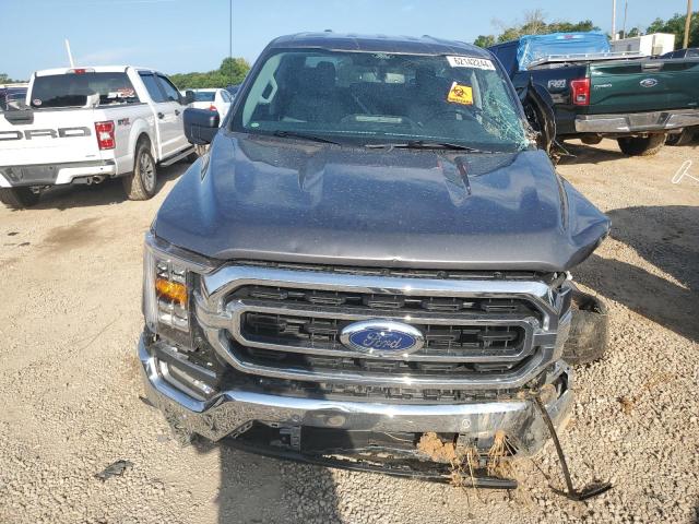 1FTEW1C83MFB35231 - 2021 FORD F150 SUPERCREW GRAY photo 5