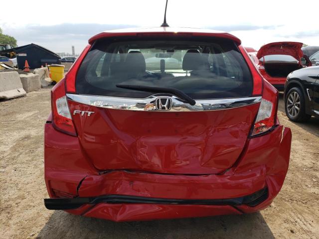 3HGGK5H89KM714906 - 2019 HONDA FIT EX RED photo 6