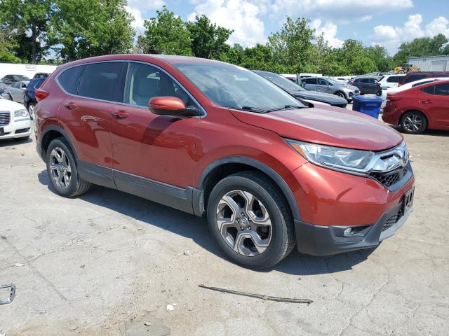 2HKRW2H53JH633212 - 2018 HONDA CR-V EX RED photo 4