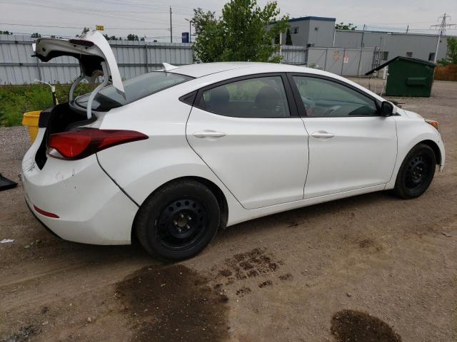 5NPDH4AEXFH562401 - 2015 HYUNDAI ELANTRA SE WHITE photo 3