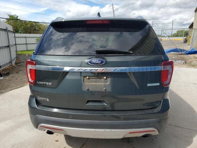 1FM5K7FH8GGB94179 - 2016 FORD EXPLORER LIMITED GREEN photo 6