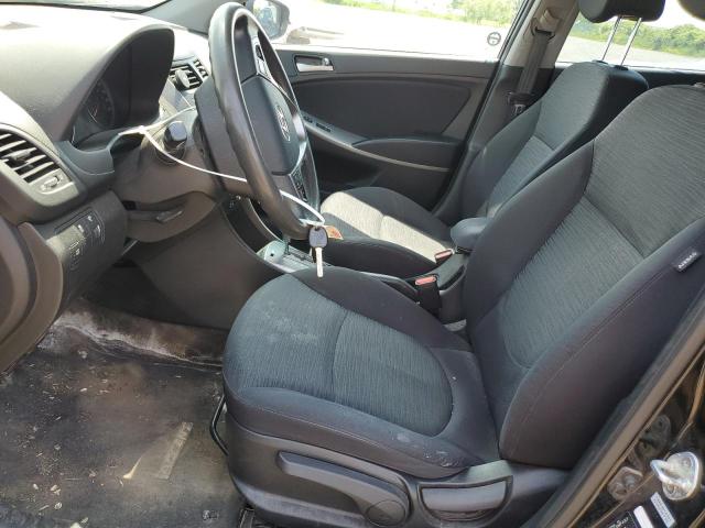 KMHCT5AE6HU349319 - 2017 HYUNDAI ACCENT SE Schwarz Foto 7