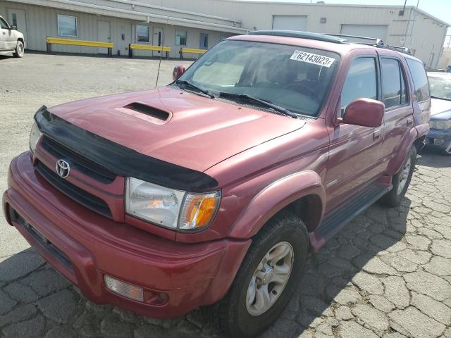 JT3HN86RX20371585 - 2002 TOYOTA 4RUNNER SR5 RED photo 1