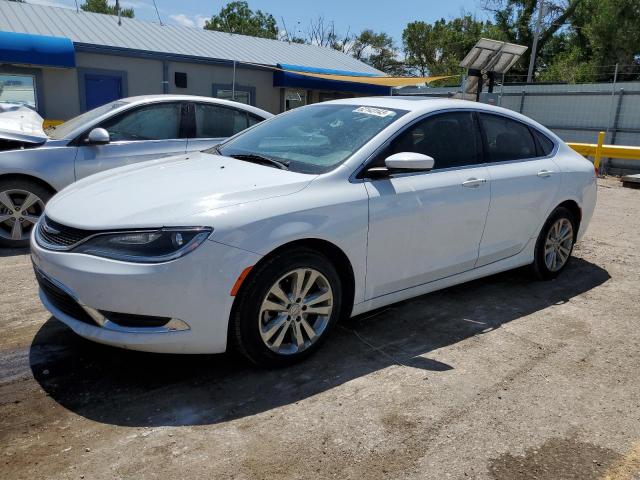 1C3CCCAB9FN742094 - 2015 CHRYSLER 200 LIMITED WHITE photo 1