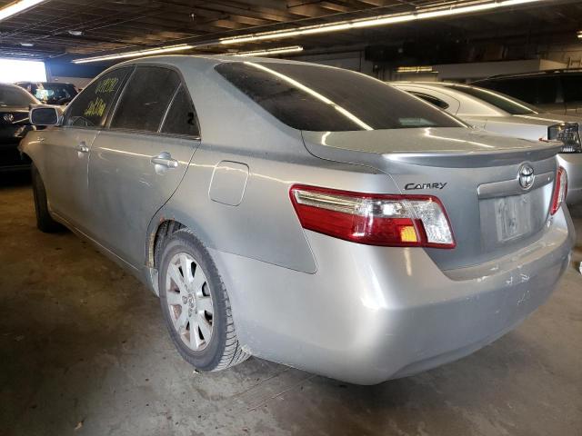 JTNBB46K873014512 - 2007 TOYOTA CAMRY HYBRID SILVER photo 3