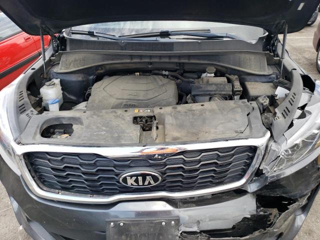 5XYPGDA52LG612873 - 2020 KIA SORENTO S GRAY photo 12