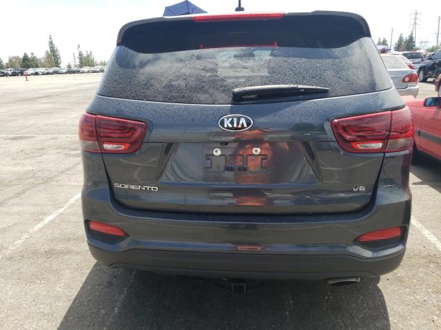 5XYPGDA52LG612873 - 2020 KIA SORENTO S GRAY photo 6