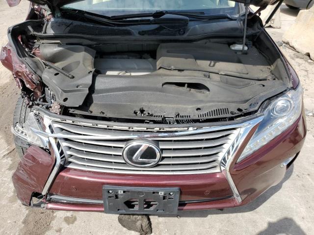 2T2BK1BA9DC222946 - 2013 LEXUS RX 350 BASE BURGUNDY photo 12