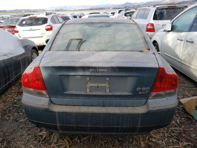 YV1RS58D432262290 - 2003 VOLVO S60 2.4T TEAL photo 6