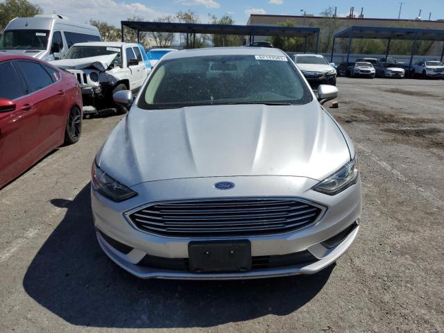 3FA6P0LU3JR206344 - 2018 FORD FUSION SE HYBRID SILVER photo 5