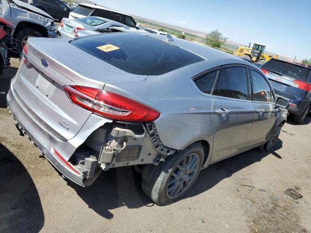 3FA6P0LU5LR171454 - 2020 FORD FUSION SE SILVER photo 3