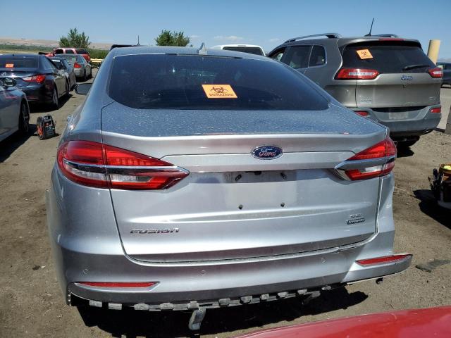 3FA6P0LU5LR171454 - 2020 FORD FUSION SE SILVER photo 6