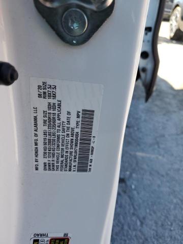 5FNRL6H71MB004004 - 2021 HONDA ODYSSEY EXL WHITE photo 13