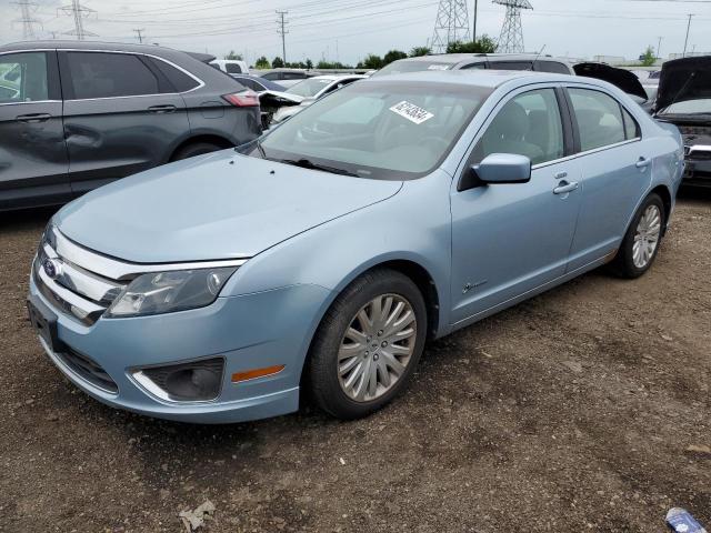 3FADP0L34AR305429 - 2010 FORD FUSION HYBRID BLUE photo 1