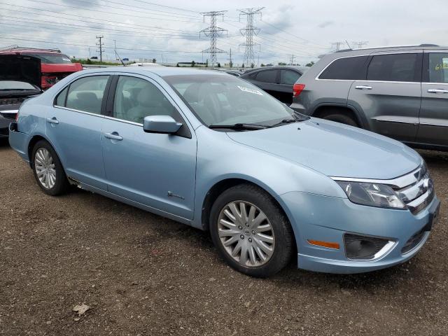 3FADP0L34AR305429 - 2010 FORD FUSION HYBRID BLUE photo 4