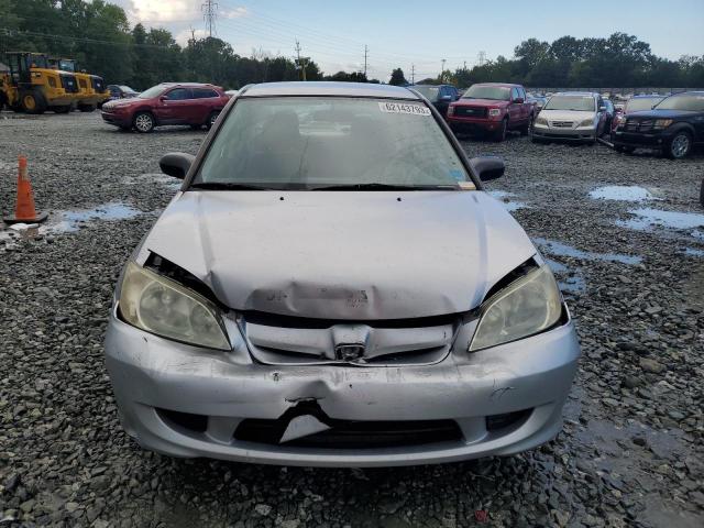 1HGES16375L006862 - 2005 HONDA CIVIC DX VP Gümüş foto 5