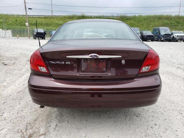 1FAFP56S6YG101225 - 2000 FORD TAURUS SEL BURGUNDY photo 6