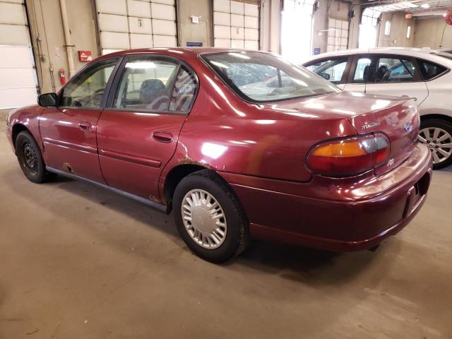 1G1ND52J83M673489 - 2003 CHEVROLET MALIBU BURGUNDY photo 2